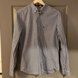 Burberry Brit Men’s Button Down Checkered Shirt
